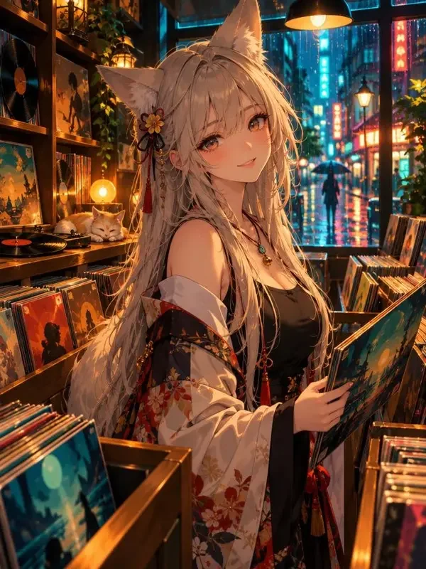老小区里的狐仙店长封面